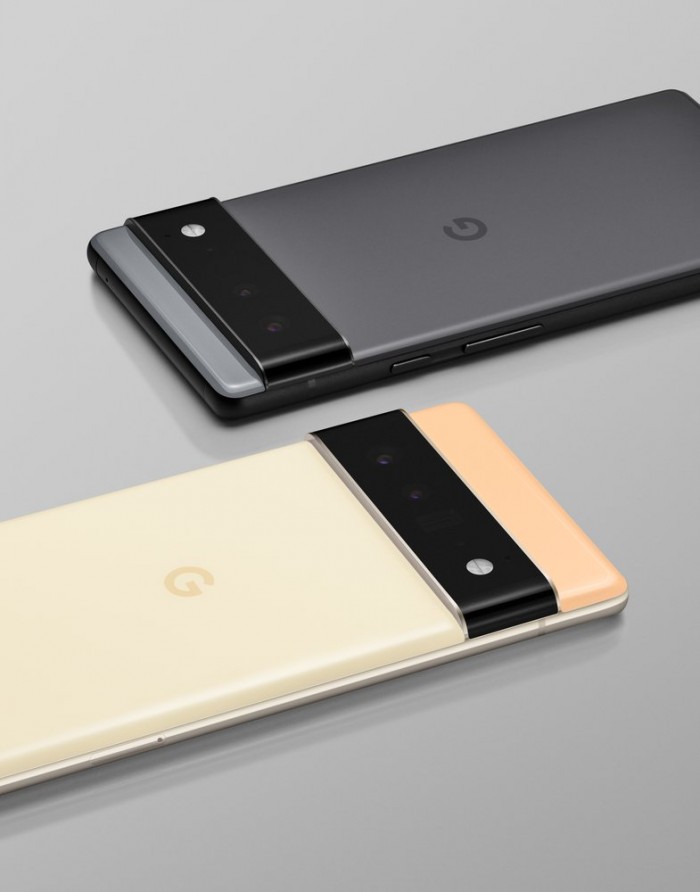 Google對外公開Pixel 6和Pixel 6 Pro的新工業設計與Tensor SoC