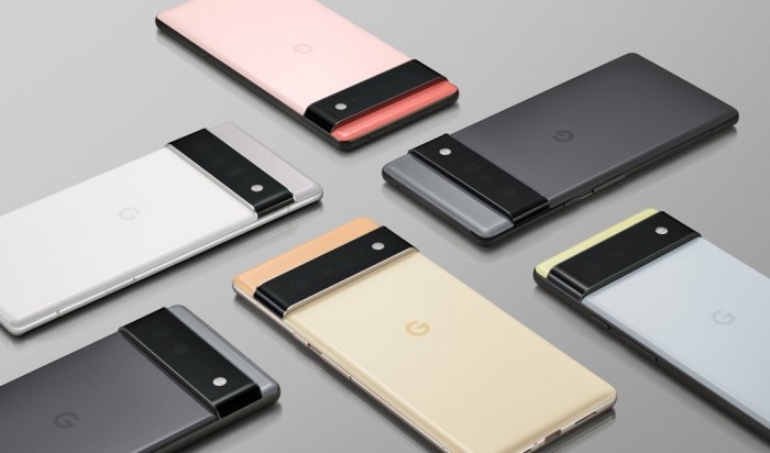 Google對外公開Pixel 6和Pixel 6 Pro的新工業設計與Tensor SoC
